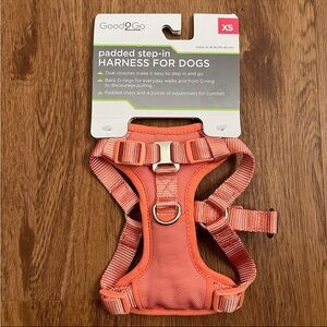 NWT Good2Go Pink padded step-in harness for XSmall Dogs